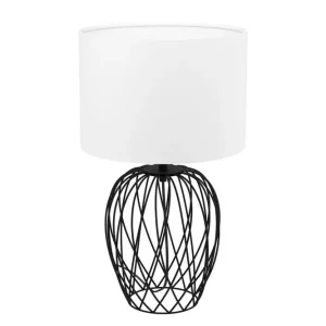 Eglo Bordslampa Eglo Nimlet Svart Vit Svart/Vit - Belysning Säker betalning