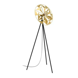 Eglo Golvlampa Eglo Castanuelo Svart/Guld - Belysning Sista chansen