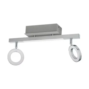 Rabatter Eglo Spotlight Eglo Cardillio 1 med 2 Lampor Krom/Silver - Belysning