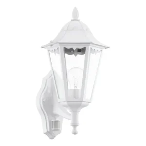Eglo Vägglampa Utebelysning Eglo Navedo med Sensor Vit Klar Vit - Belysning Nedsatt pris
