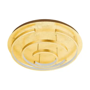 Billigare Eglo Taklampa Eglo Pozondon Ø520 mm Guld - Belysning