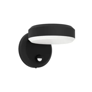 Snabb frakt Eglo Vägglampa Utebelysning Eglo Fornaci med Sensor Vit/Svart - Belysning