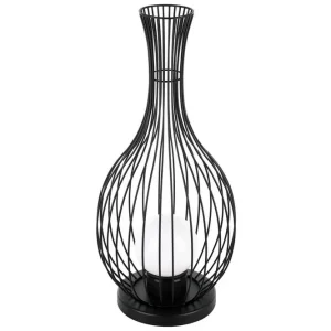 Fri frakt Eglo Golvlampa Eglo Fossombrone Vit/Svart - Belysning