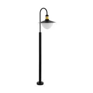 Populärt val Eglo Golvlampa Eglo Sirmione Svart/Guld - Belysning