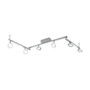 Eglo Spotlight Eglo Cardillio 1 med 6 Lampor Krom/Silver - Belysning Billig