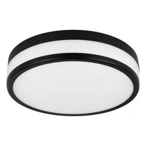 Eglo Vägg-/Taklampa Eglo Led Palermo 295 mm, Svart/Vit Vit/Svart - Belysning Billigare