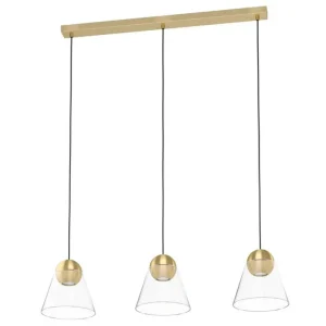 Eglo Takpendel Eglo Cerasella med 3 Lampor Mässing/Guld - Belysning Köp online