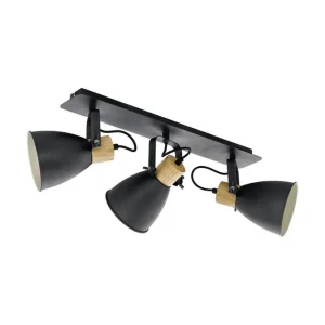 Eglo Spotlight Eglo Coswarth med 3 Lampor Antracit/Beige/Brun - Belysning Lågt pris