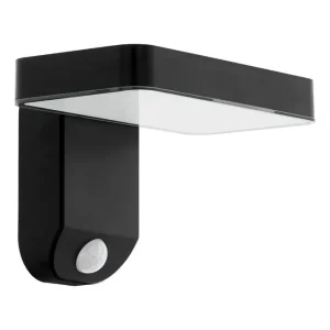Endast idag Eglo Vägglampa Utebelysning Eglo Pation med Sensor Svart - Belysning
