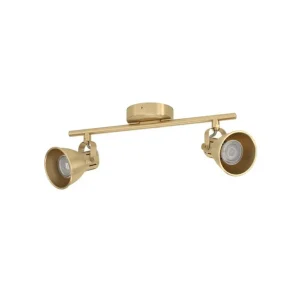 Eglo Spotlight Eglo Seras med 2 Lampor Borstad Mässing/Guld Mässing/Guld - Belysning Populär