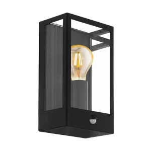 Lägg i varukorgen Eglo Vägglampa Utebelysning Eglo Alamonte med Sensor Svart/Vit - Belysning