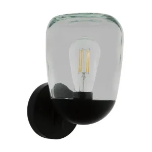 Populärt val Eglo Vägglampa Utebelysning Eglo Donatori Svart - Belysning