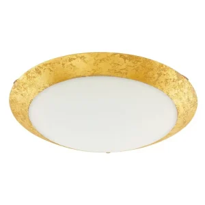 Fynd Eglo Vägg-/Taklampa Eglo Montenovo Vit/Guld - Belysning