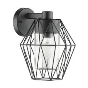 Endast denna vecka Eglo Vägglampa Utebelysning Eglo Canove Svart - Belysning