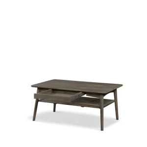 Stenexpo Kalix Soffbord 120x60 cm i massivt trä Mörkbrun - Möbler Beställ nu