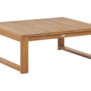 Begränsat erbjudande Des Moines Sidobord och Soffbord Utomhus 90 cm Trä Akacia - Utemöbler