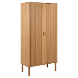 Rabatt Samay Garderob 100x200 cm Natur - Förvaring