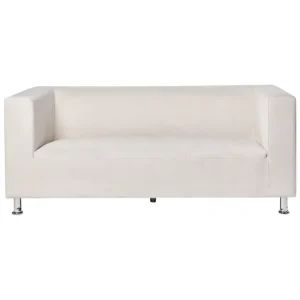 Tomio Soffa 3-sits Vit/Silver - Möbler Beställ idag