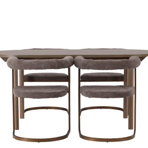 Sista chansen Andy Matgrupp 180 cm Oval med 4 Morning stolar - Möbler