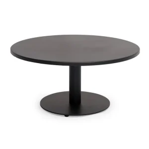 Billigare Hillerstorp Soffbord Utomhus Hillerstorp Näsby Ø80 cm Svart Svart - Utemöbler & utemiljö