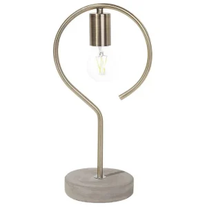 Narcissus Bordslampa 40 cm E27 Mässing/Grå - Belysning Endast denna vecka