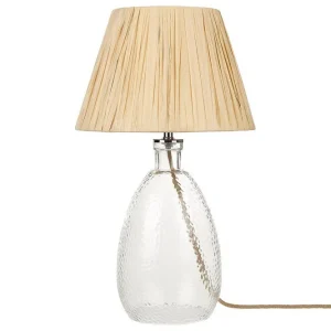 Outlet Tila Bordslampa 54 cm E27 Transparent/Natur - Belysning