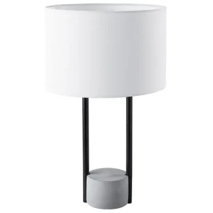 Trygg betalning Madrica Bordslampa 60 cm E27 Vit/Svart/Grå - Belysning