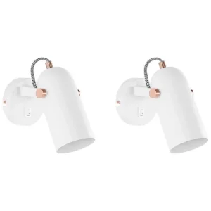 Begränsat erbjudande Thika Spotlight 2 st E27 Vit - Belysning