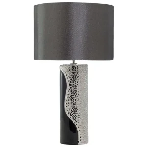 Nyhet Capriken Bordslampa 52 cm E27 Svart/Silver - Belysning