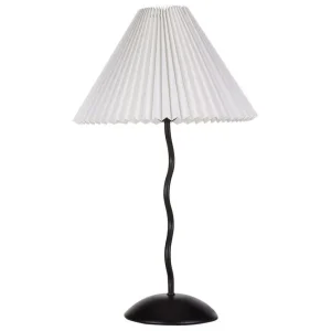 Montecristo Bordslampa 49 cm E27 Svart/Vit - Belysning Rabatter