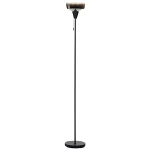Krokve Golvlampa 175 cm Svart/Mörkbrun - Belysning Bästa pris