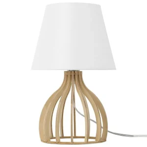 Thasall Bordslampa 36 cm E14 Natur/Vit - Belysning Populärt val