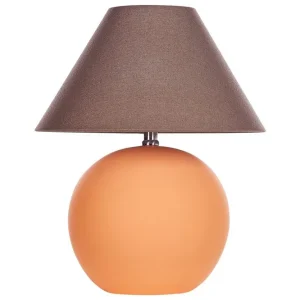 Erbjudande Kinalada Bordslampa 41 cm E27 Orange/Brun - Belysning