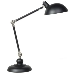 Mathraki Skrivbordslampa E14 Svart - Belysning Fynd
