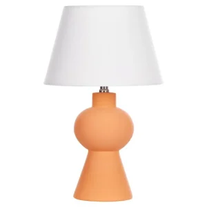 Premium Lemiros Bordslampa 48 cm E27 Orange/Vit - Belysning