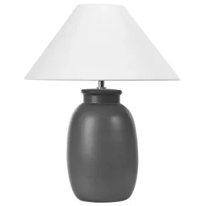 Billig Bomila Bordslampa 52 cm E27 Svart/Vit - Belysning