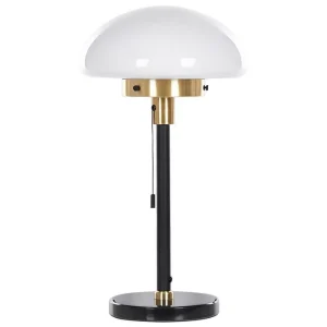 Kundfavorit Maltiba Bordslampa 66 cm E27 Svart/Vit - Belysning