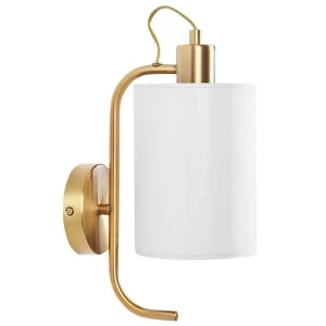 Kallisti Vägglampa E27 Koppar/Vit - Belysning Expressleverans