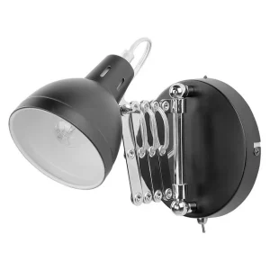 Billig Klarve Vägglampa E14 Svart - Belysning