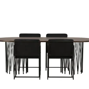 Stone Matgrupp 220 cm Oval med 4 Richmond stolar - Möbler Lågt pris
