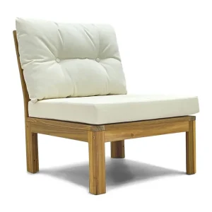 Billigare Comfort Garden Lindha Mittmodul Beige - Utemöbler & utemiljö