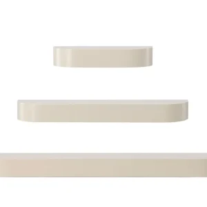 Begränsat erbjudande Glow Vägghylla 135 cm Beige - Förvaring