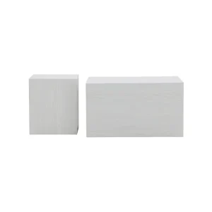Rabatt Venture Home Soffbordset York 2st 60x80 cm/40x40 cm Vit - Möbler