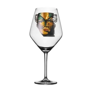 Carolina Gynning Golden Butterfly Kristall Rödvinsglas 25 cm Transparent - Servering & matlagning Begränsat antal