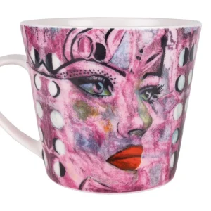 Sista chansen Carolina Gynning Moonlight Queen Kaffekopp Benporslin 40 cl Rosa - Servering & matlagning