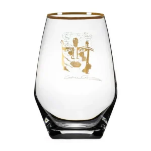Carolina Gynning Golden Dream Vattenglas 12 cm Guld - Servering & matlagning Nedsatt pris