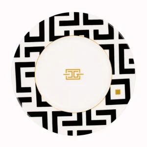 Carolina Gynning DECO Assietter Benporslin Ø22,5 cm Svart / Vit - Servering & matlagning Bästa pris
