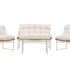 Venture Home Tina Soffgrupp Utomhus 4-sits Beige - Utemöbler & utemiljö Populär