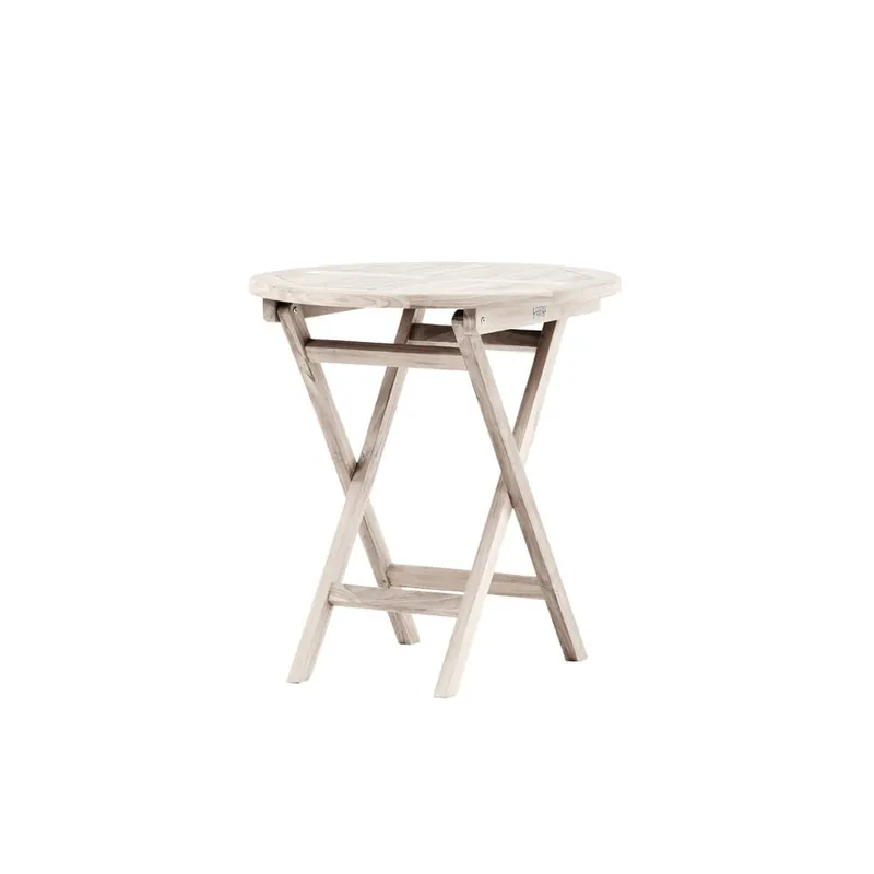 Begränsad tid Venture Home Kenya Cafébord 70 cm Whitewash - Utemöbler & utemiljö