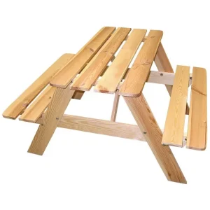 Fynd Picknickbord Mini Rasta för Barn Naturfärgad - Utemöbler & utemiljö